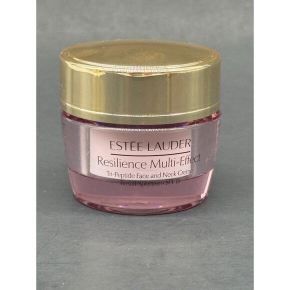 Estee Lauder Resilience Multi-Effect Moisturizer Tri-Peptide Creme SPF15- 0.5 OZ - Picture 1 of 2